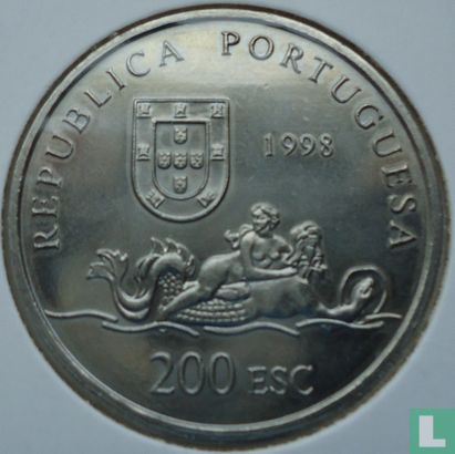 Portugal 200 escudos 1998 (cuivre-nickel) "500th anniversary Discovery of Mozambique" - Image 1