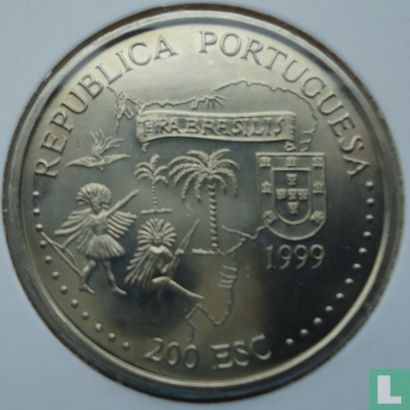 Portugal 200 escudos 1999 (cuivre-nickel) "Brazil exploration" - Image 1