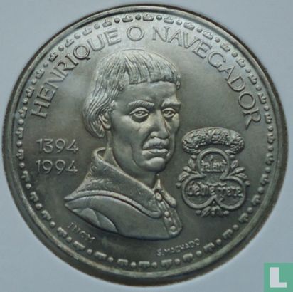 Portugal 200 escudos 1994 (copper-nickel) "600th anniversary Birth of Henry the Navigator" - Image 1