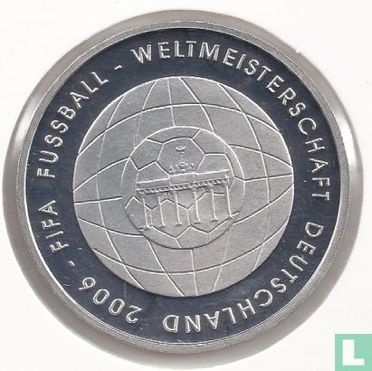 Duitsland 10 euro 2006 (A) "2006 Football World Cup in Germany" - Afbeelding 2