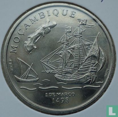 Portugal 200 escudos 1998 (cuivre-nickel) "500th anniversary Discovery of Mozambique" - Image 2