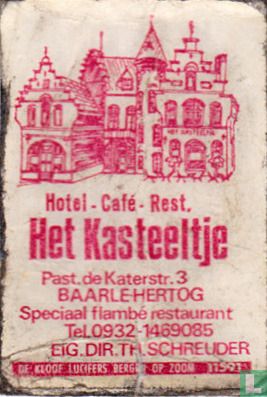 Hotel Café Restaurant Het Kasteeltje