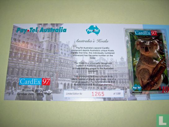 CardEx '97 Koala - Afbeelding 2