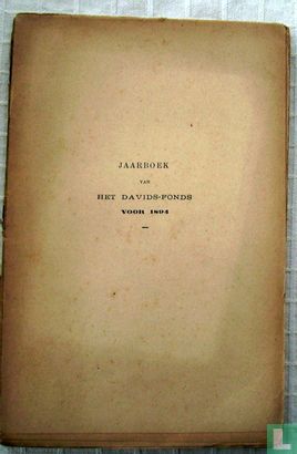Jaarboek van het Davidsfonds voor 1894 - Image 1