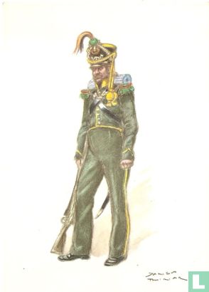 1ste regiment Jagers te voet - Carabinier 1830