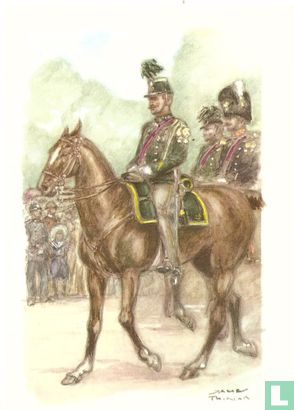 Officier, vleugeladjudant van een Generaal 1890.