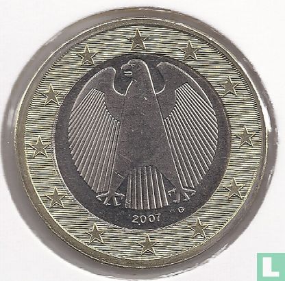 Deutschland 1 Euro 2007 (G)   - Bild 1