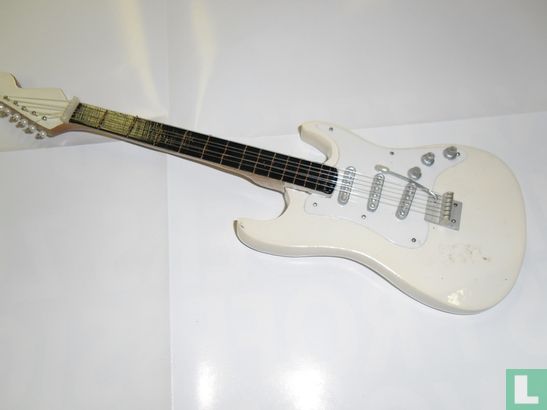 Miniatuur Fender Stratocaster - Wit
