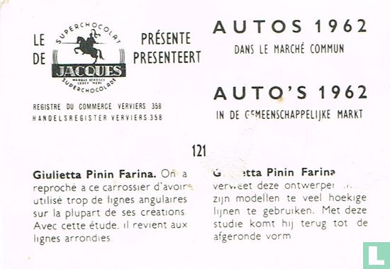 Giulietta Pinin Farina - Afbeelding 2