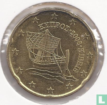 Zypern 20 Cent 2008 - Bild 1