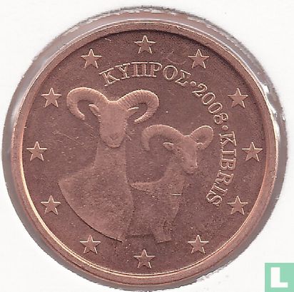 Cyprus 5 cent 2008 - Image 1