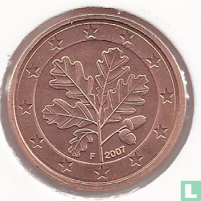 Duitsland 1 cent 2007 (F) - Afbeelding 1