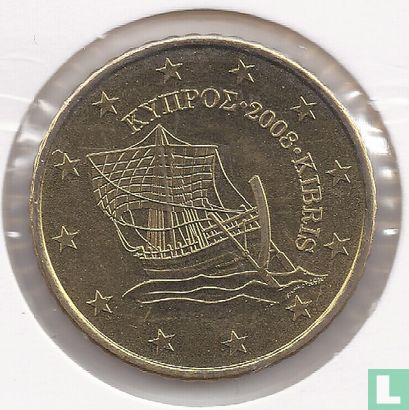 Cyprus 50 cent 2008 - Afbeelding 1