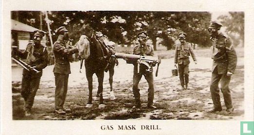 Gas Mask Drill.