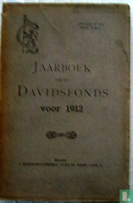 Jaarboek van het Davidsfonds voor 1912 - Afbeelding 1