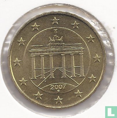 Allemagne 10 cent 2007 (F)  - Image 1