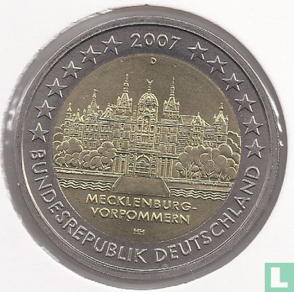 Allemagne 2 euro 2007 (D) "Mecklenburg - Vorpommern" - Image 1