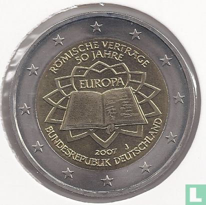 Duitsland 2 euro 2007 (J) "50th Anniversary of the Treaty of Rome" - Afbeelding 1