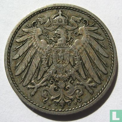 Empire allemand 10 pfennig 1892 (F) - Image 2