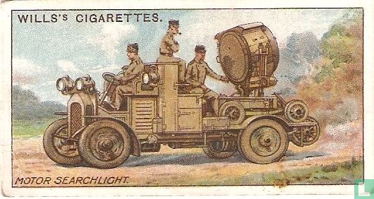 Motor Searchlight. (French)