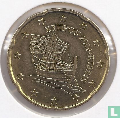 Cyprus 20 cent 2009 - Image 1