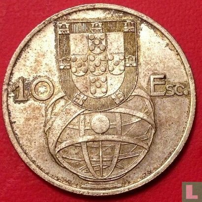 Portugal 10 escudos 1955 - Image 2