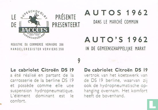 De Cabriolet Citroën DS 19 - Bild 2