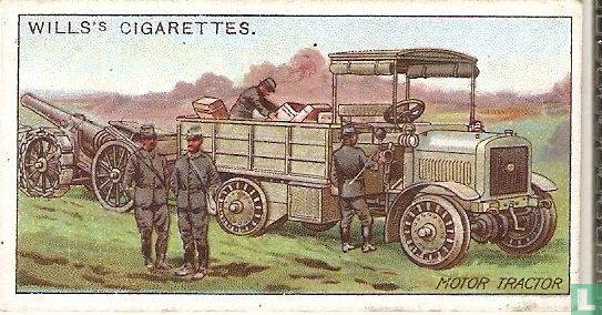 Motor Tractor. (French)