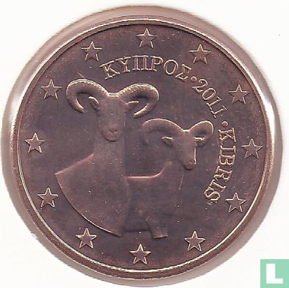 Cyprus 5 cent 2011 - Afbeelding 1