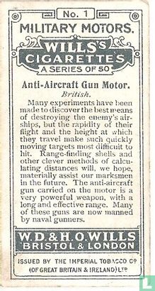 Anti - Aircraft Gun Motor. - Afbeelding 2