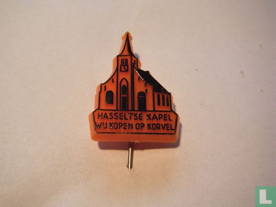 Hasseltse kapel [zwart op oranje]