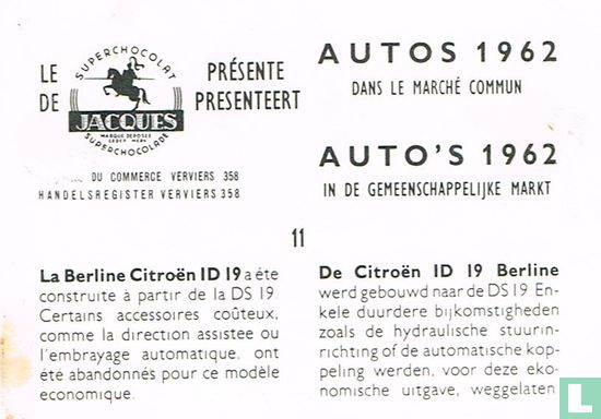 De Citroën ID 19 Berline - Image 2