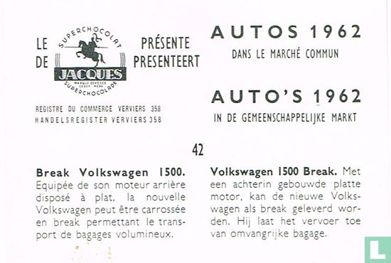 Volkswagen 1500 Break - Image 2