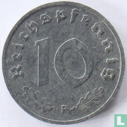 Duitse Rijk 10 reichspfennig 1944 (F) - Afbeelding 2