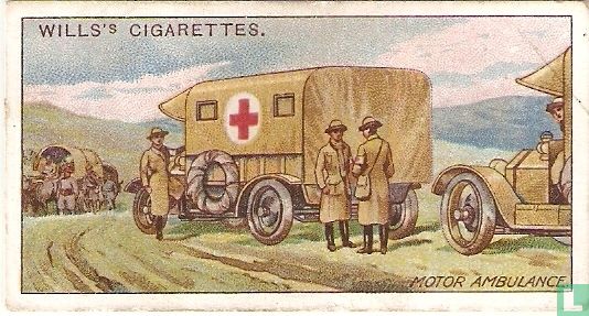 Motor Ambulance. (Serbian)