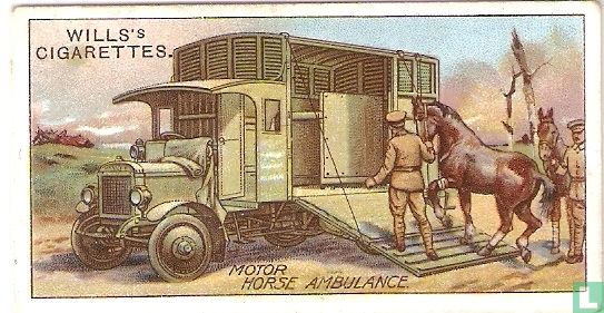 Motor Horse Ambulance.