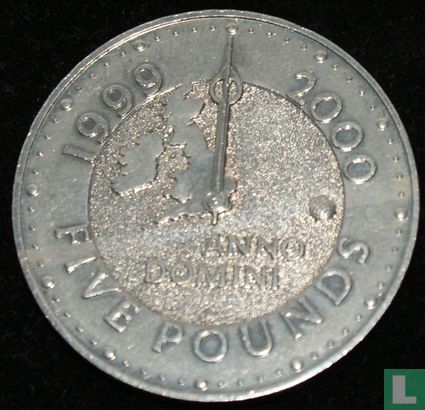 United Kingdom 5 pounds 2000 "Millennium" - Image 2