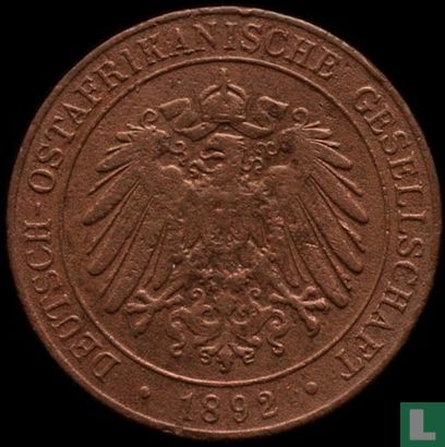 Duits Oost-Afrika 1 pesa 1892 - Afbeelding 1