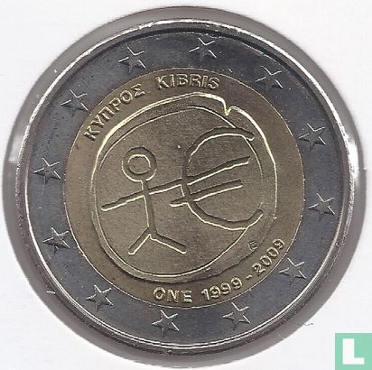 Cyprus 2 euro 2009 "10th anniversary of the European Monetary Union" - Afbeelding 1