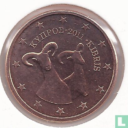 Cyprus 1 cent 2011 - Image 1