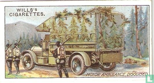 Motor Ambulance, Disguised. (French)