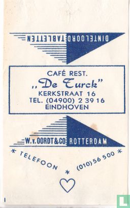 Café Rest. "De Turck"