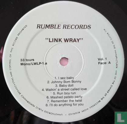 Link Wray Sings and Plays Guitar - Image 3