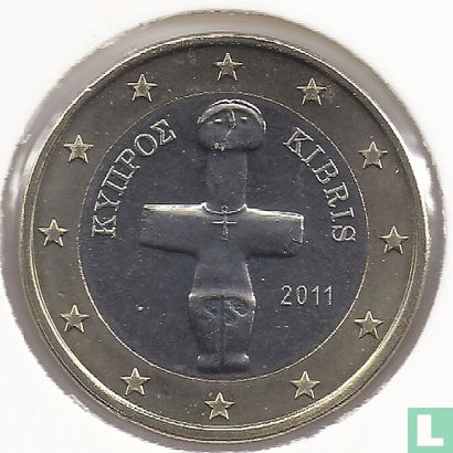 Cyprus 1 euro 2011 - Image 1