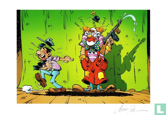 Clown door Jean-Pol