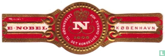 N Leverandør til det kongelige Danske hof - 1806 - E. Nobel - København - Image 1