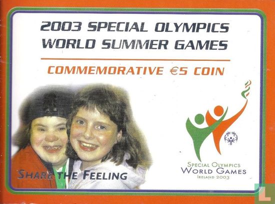 Irlande 5 euro 2003 "Special Olympics World Summer Games in Dublin" - Image 3