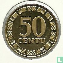 Lithuania 50 centu 2000 - Image 2
