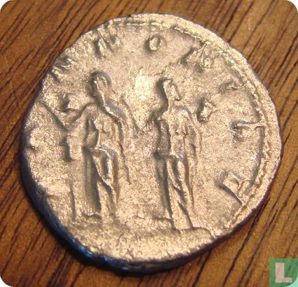 Romeinse Rijk, AR Antoninianus, 249-251 AD, Trajanus Decius, 250-251 AD - Afbeelding 2
