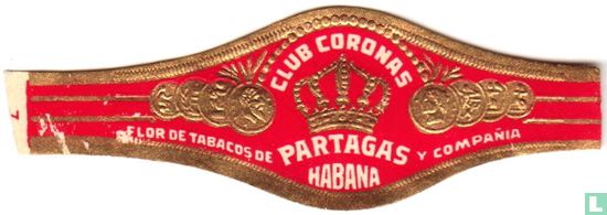 Club Coronas Partagas Habana - Flor de Tabacos de - y Compañia  - Afbeelding 1